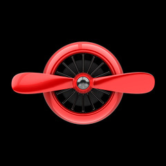 Car air outlet aromatherapy Air Force Two car balm can be rotated creative aircraft opened car perfume fragrance