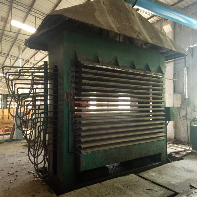 二手木工机械【品质可靠】福建福州4*8尺16压15层600t二手热压机