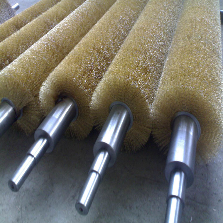 厂家直供清洗机毛刷辊 抛光毛刷辊 打磨毛刷辊 表面处理刷滚