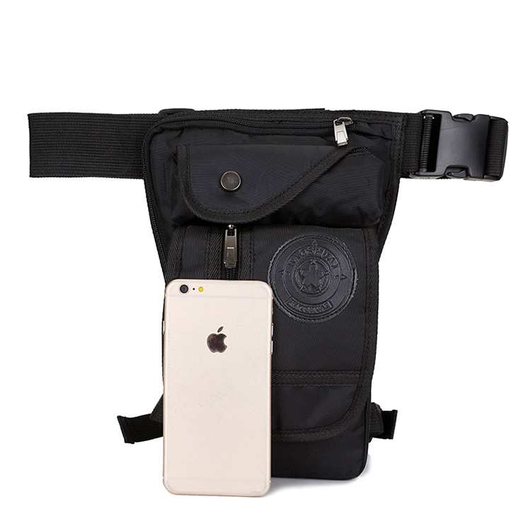 Nuevo multi-funcional moda nylon pierna colgando bolsa montañismo deportes al aire libre de viaje conveniente cintura bolsa pierna colgando bolsa