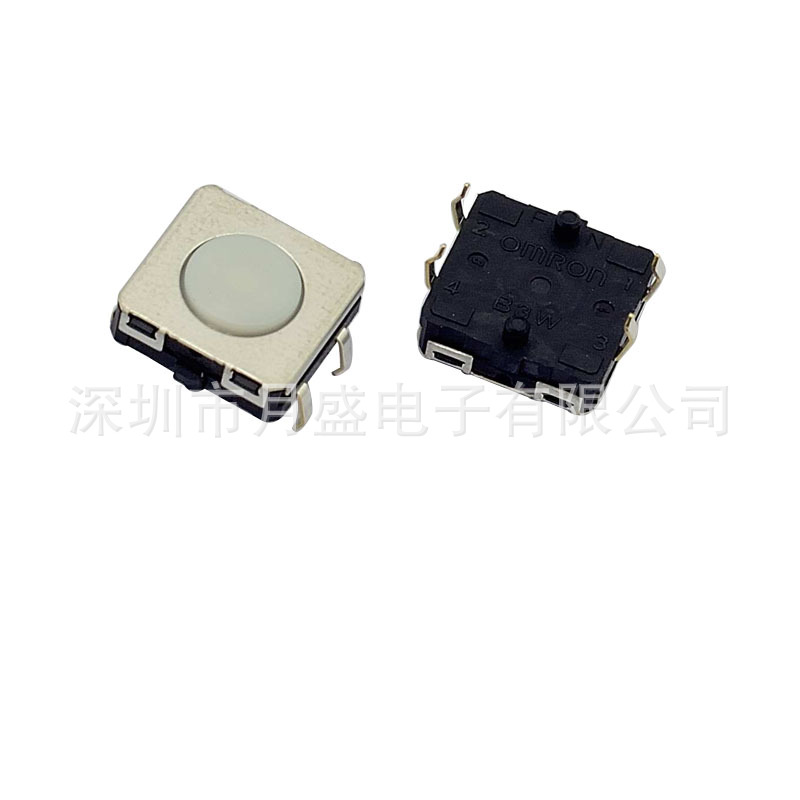 供应 B3W-4000欧姆龙轻触开关 可与基板插入安装密封型开关批发