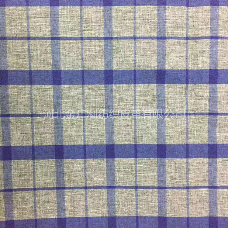 金广利批发阳离子花格子箱包面料 耐磨耐划防水涤纶高密布料皮革