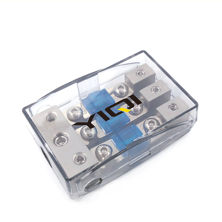 厂家供应加工 AFS-23 电子元气保护件三座保险丝座  汽车保险丝座