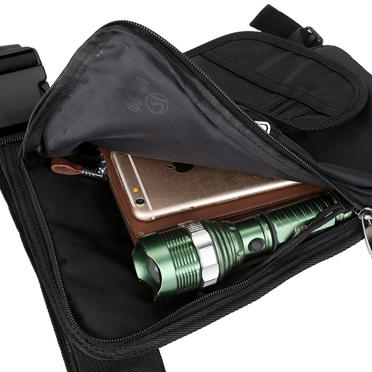 Nuevo multi-funcional moda nylon pierna colgando bolsa montañismo deportes al aire libre de viaje conveniente cintura bolsa pierna colgando bolsa