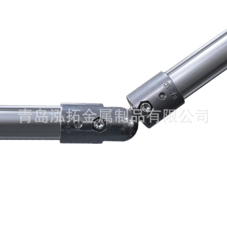 供应铝合金线棒万向接头 铝合金连接件 HS-6B