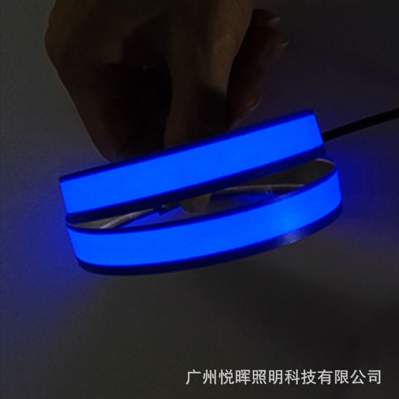 EL tira luminosa tira de luz fría, tira de decoración interior del coche bar club nocturno con unidad USB