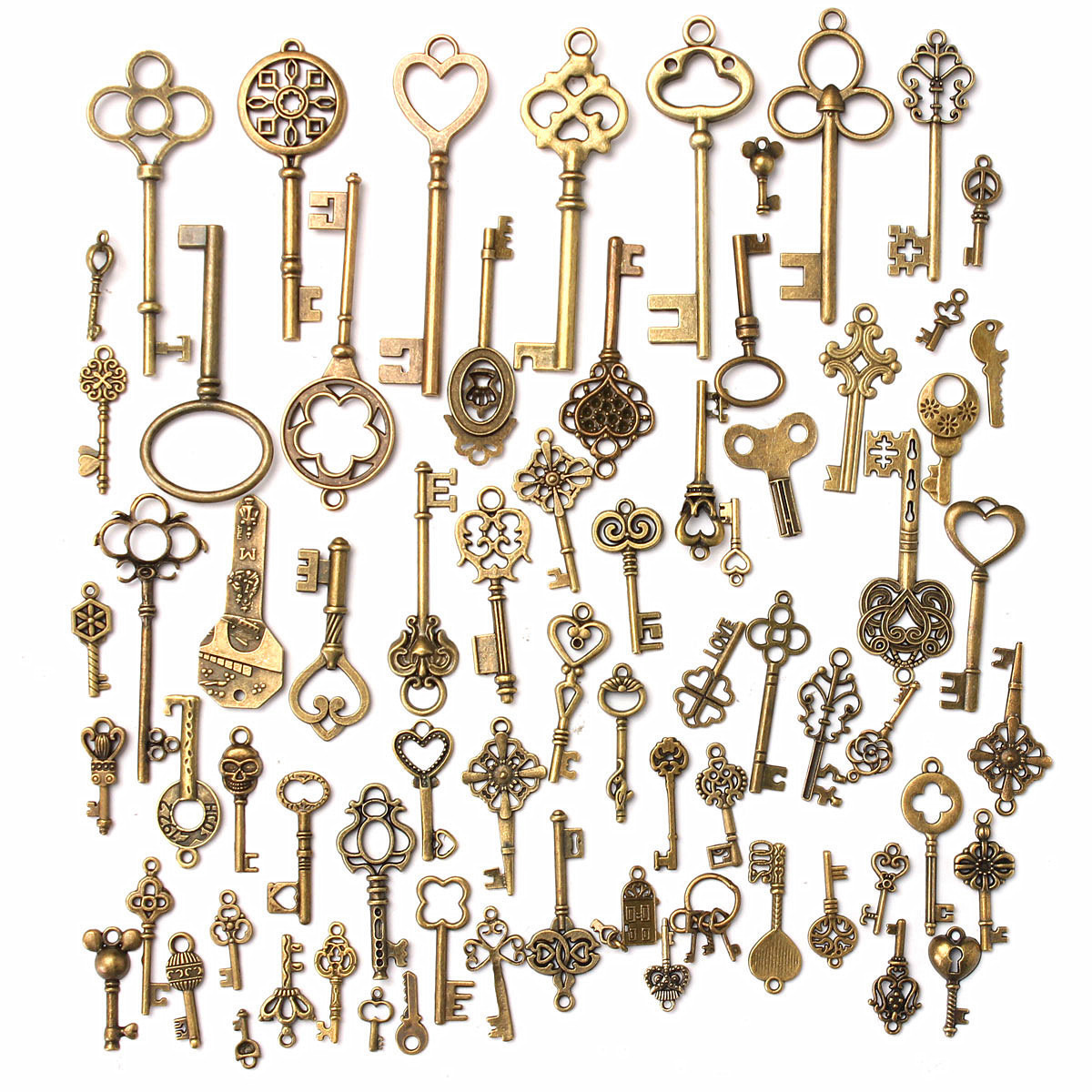 Retro creative accessory for keys