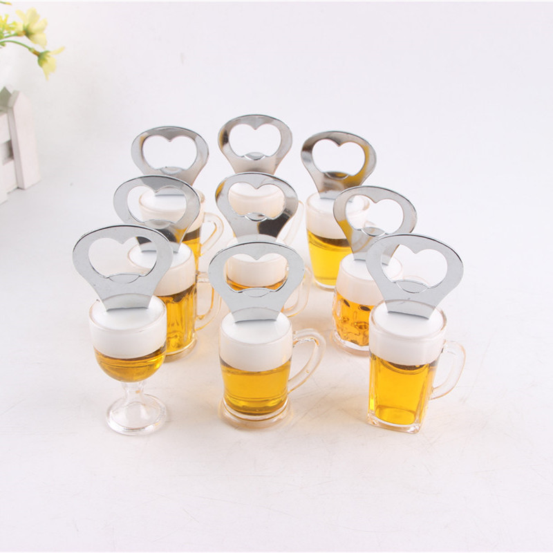 创意亚克力啤酒杯开瓶器冰箱贴新奇特玩具促销礼品厂家现货批发