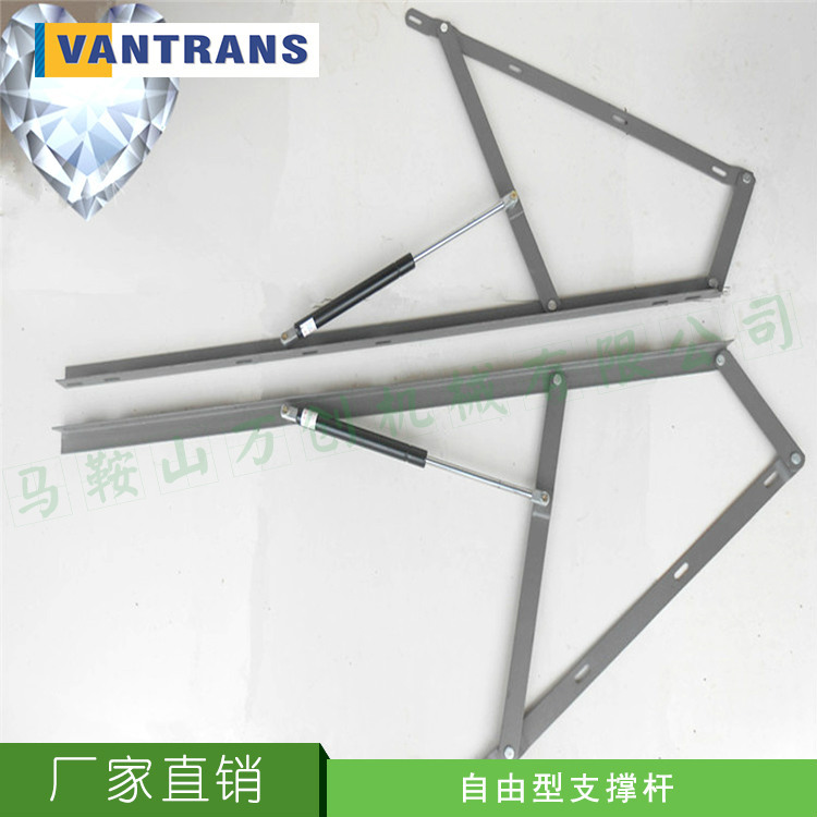 床用气撑支架举升器 液压支撑杆气压杆橱柜气弹簧榻榻米气动杆