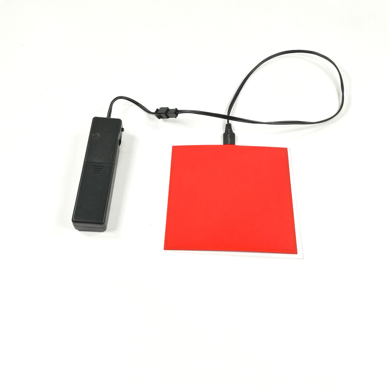 EL Luz Fría retroiluminación LED salpicadero 10x10cm 3V traje de control voz fábrica soporte al por mayor