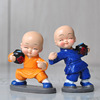 Crafts manufacturers' car ornament kung fu monk series of drunk punch monk resin craft gift jewelry