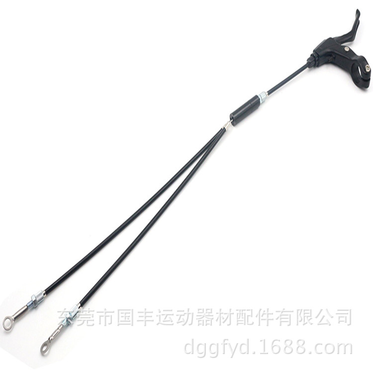 电动车摩托车刹车线一分二控制线表演车闸线旋转器自行车闸线组合