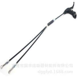 电动车摩托车刹车线一分二控制线表演车闸线旋转器自行车闸线组合