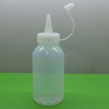 供应300ML带帽子盖瓶/尖嘴瓶/胶壶/点胶瓶