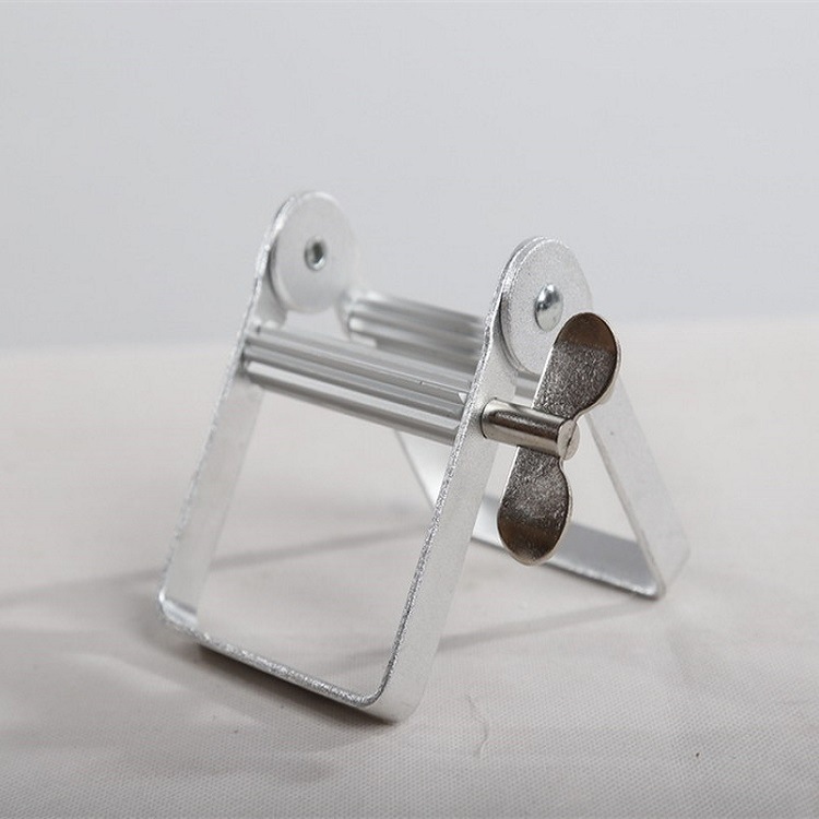 Espremedor manual de alumínio para pasta de dentes e cosméticos_voghion.com