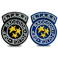 Ebay Hot Source Velcro Biological Hazard Resident Evil Umbrella Company Raccoon Police DEP Star 3D Arm Band PVC