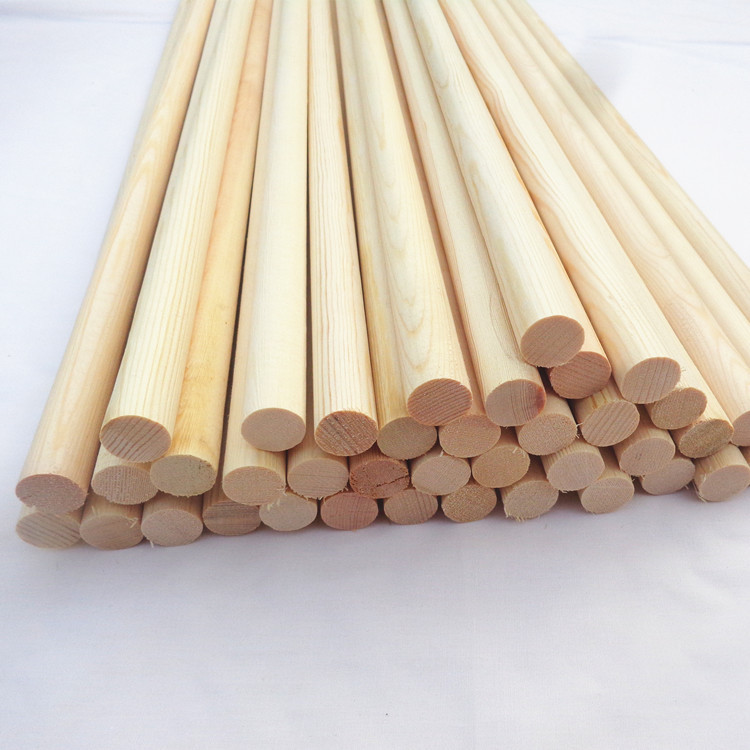 Manufacturer wholesale round wood rod customization can be…
