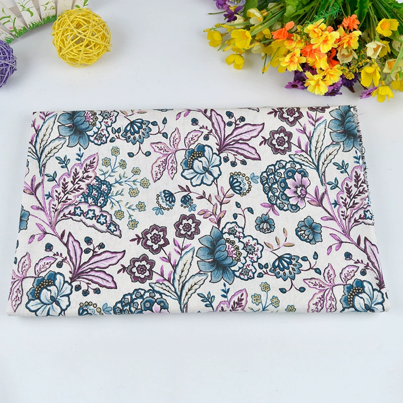 Blue cloth, sofa, cotton and linen, handmade, wholesale