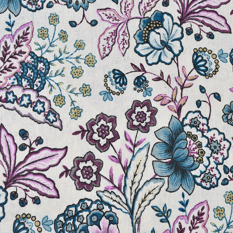 Blue cloth, sofa, cotton and linen, handmade, wholesale