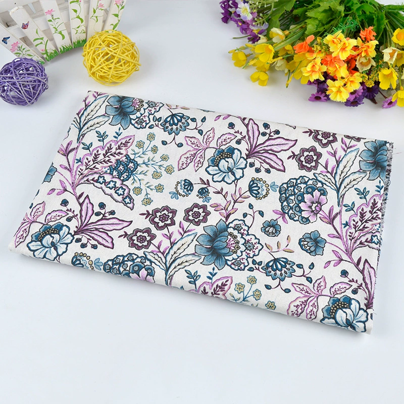 Blue cloth, sofa, cotton and linen, handmade, wholesale