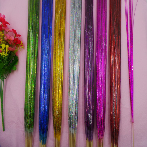 Simulated plastic flowers, silk flowers, floristry and grass, onion grass, laser grass plants wholesale