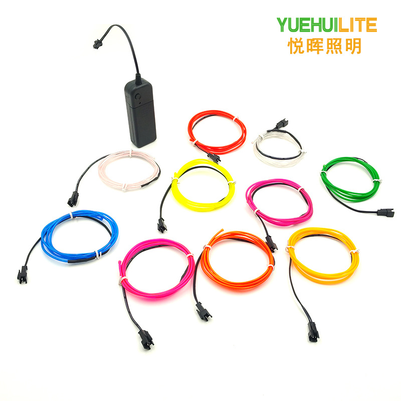 Etapa rendimiento el luz 2,3mm brillante luz fría atmósfera luz fluorescente danza Ropa Accesorios pantalla Luz