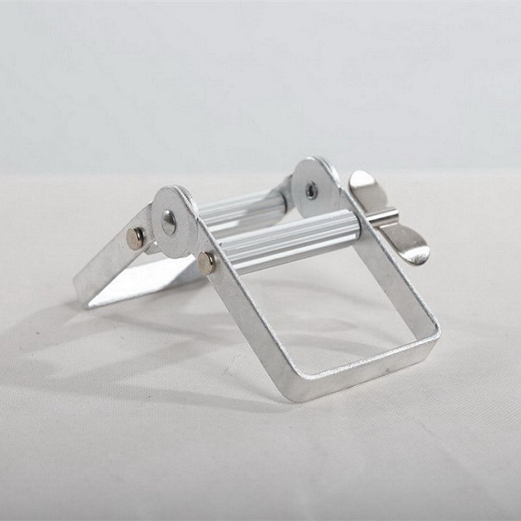 Espremedor manual de alumínio para pasta de dentes e cosméticos_voghion.com
