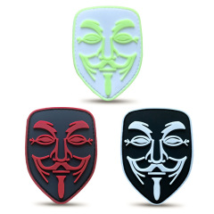 ebay熱源魔術貼臂章仇殺者高品質紅白綠3D魔術貼服裝配飾