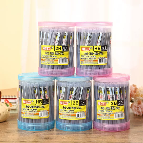Dona black automatic pencil lead 8100 upgraded high hardness lead 0.5/0.7 core factory outlet