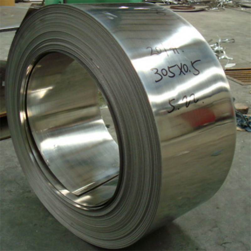 厂家直供高硬度306不锈钢弹片 不锈钢发条料 SUS306不锈钢带