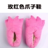 Rose red claw shoes