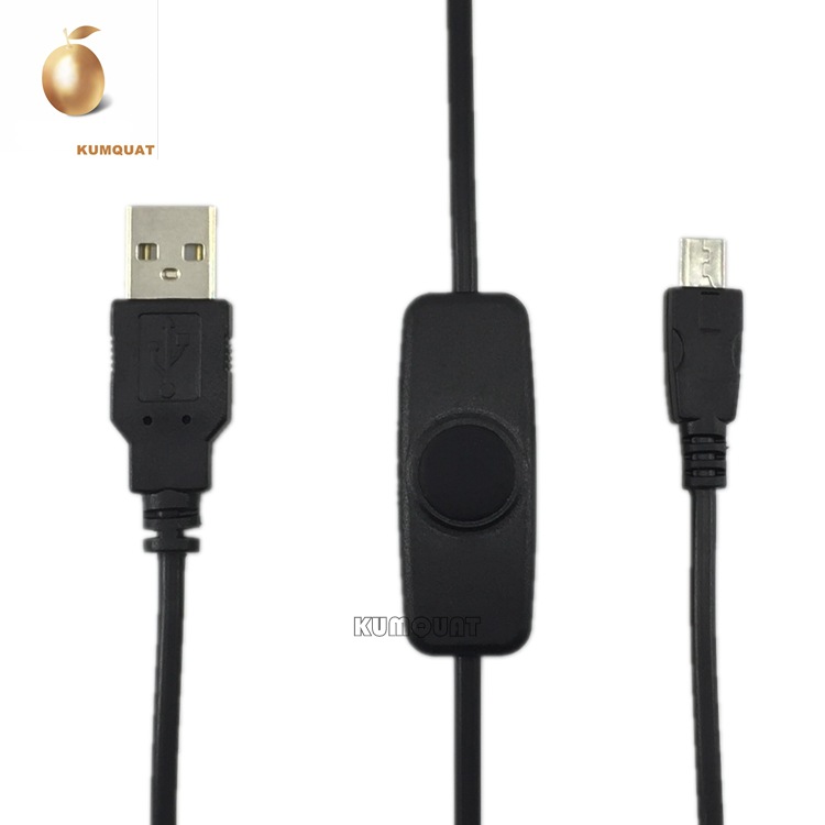 工厂供应usb/dc 夹子灯台灯按压式控制开关 led灯条调光开关线