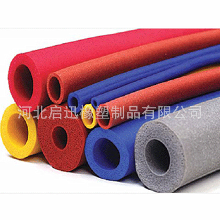 供应 O型硅胶发泡管 彩色硅胶发泡管 耐高温发泡管