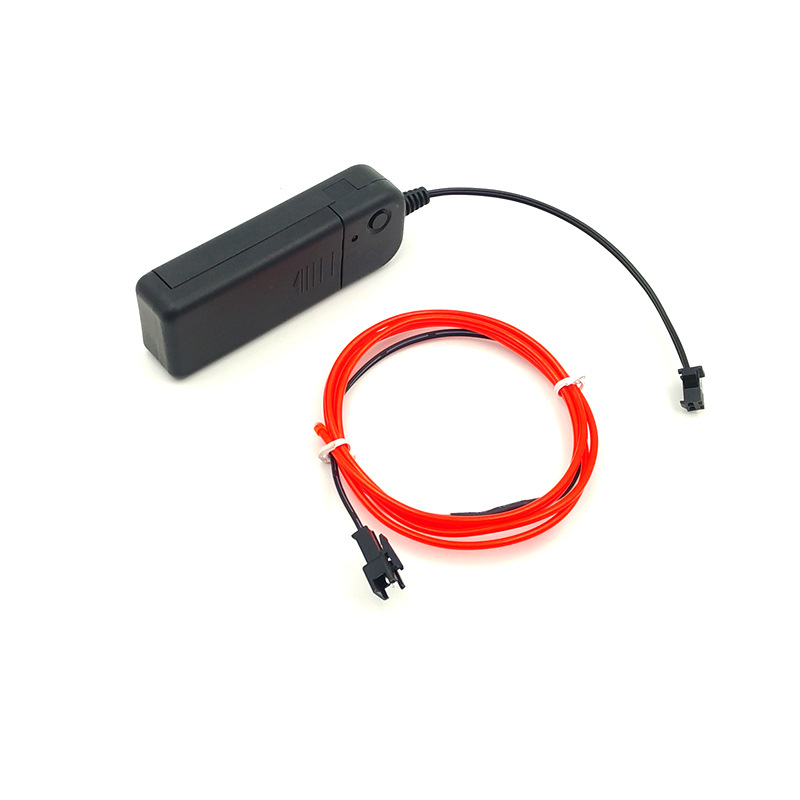 3V caja de batería 2,3mm luz fría traje 10 colores colorido luminoso luz interior decoración DIY forma luminosa Luz