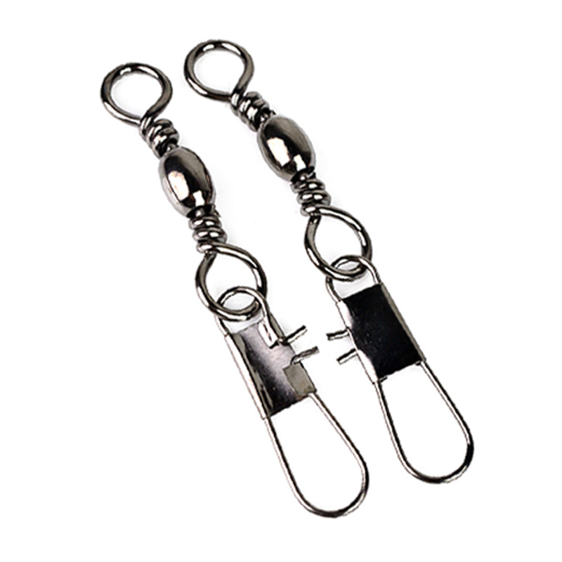 Conector de tipo B en forma de botella giratoria + PIN de tipo B de acero inoxidable pin conector de pesca artes de pesca anzuelo al por mayor