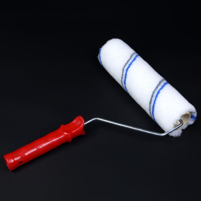 Cepillo de fusión en caliente Cepillo de pintura decorativa Cepillo resistente a los solventes Cepillo de rodillo de pelo largo Cepillo de rodillo de pelo largo con gran capacidad de succión Cepillo de rodillo de pelo largo de 9 pulgadas