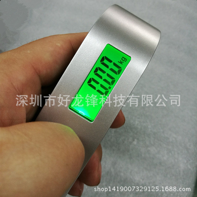 Suministro directo de fábrica Escala de equipaje escala portátil Inglés T-tipo balanza electrónica pesca equipaje portátil Escala de compras anti-fraude