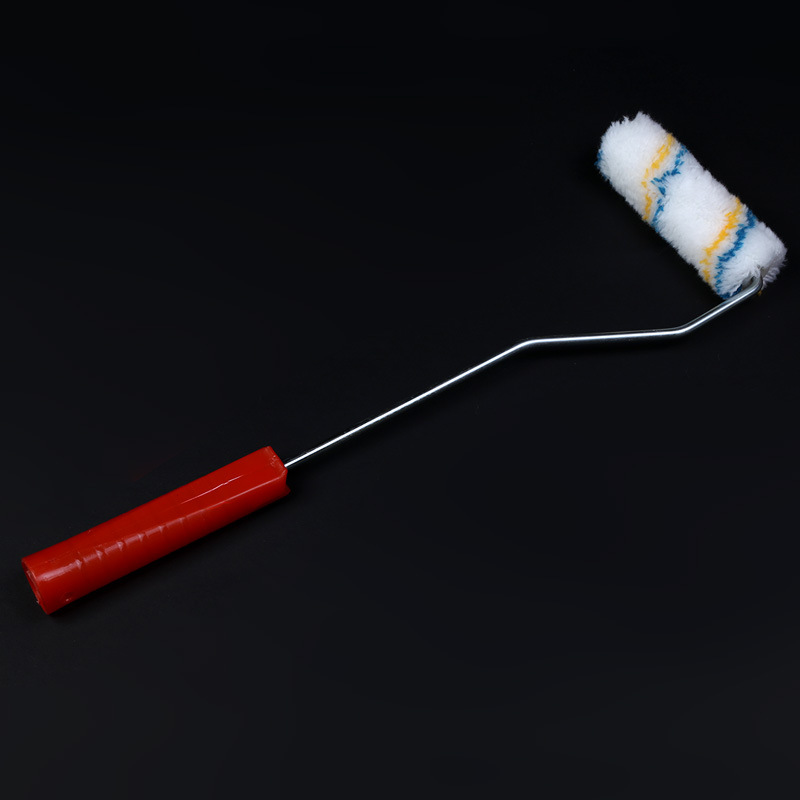 Fuente de la fábrica cabeza del cepillo pintar facil rodillo soporte pared cepillo herramienta pintura traje pequeño pulgar