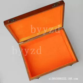 现货木箱 礼品盒收藏箱 宗谱盒族谱箱可以订图案现货销售一个起订