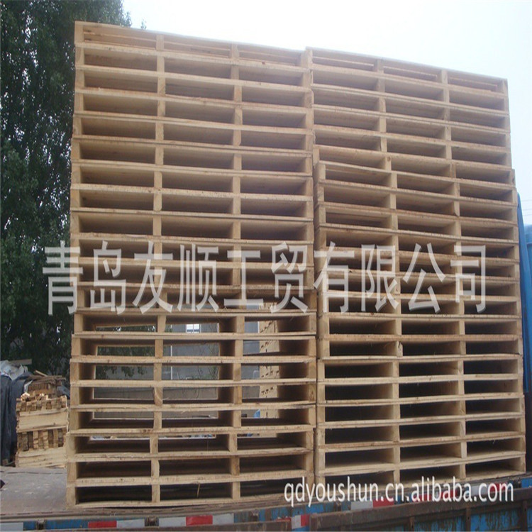 加厚生产托盘木箱川字底胶合板托盘 批发青岛托盘 物流包装木木架