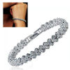 Bracelet, zirconium, crystal, fashionable accessory, wish, European style, diamond encrusted