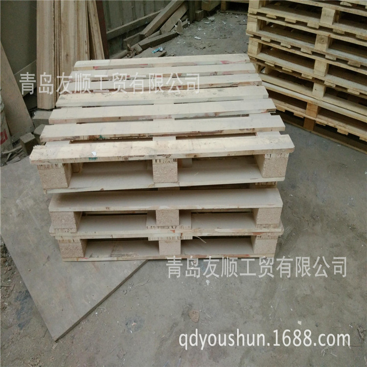 加厚青岛生产大型设备托盘包装箱、真空防潮木箱 空运木木架