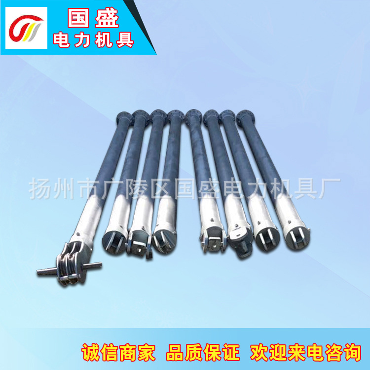 三角抱杆多款式现货厂家铝合金三角抱杆框架式立杆机组合杆塔配件