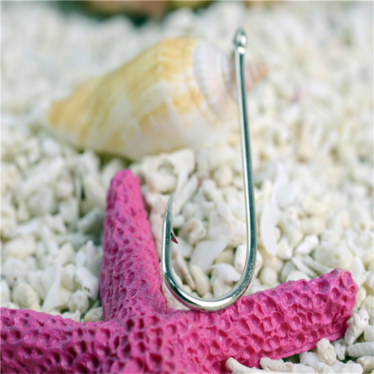 9943 pescadores gancho de pesca a granel de Pesca de Mar venta al por mayor venta directa de fábrica objeto grande arco inferior mango largo de púas