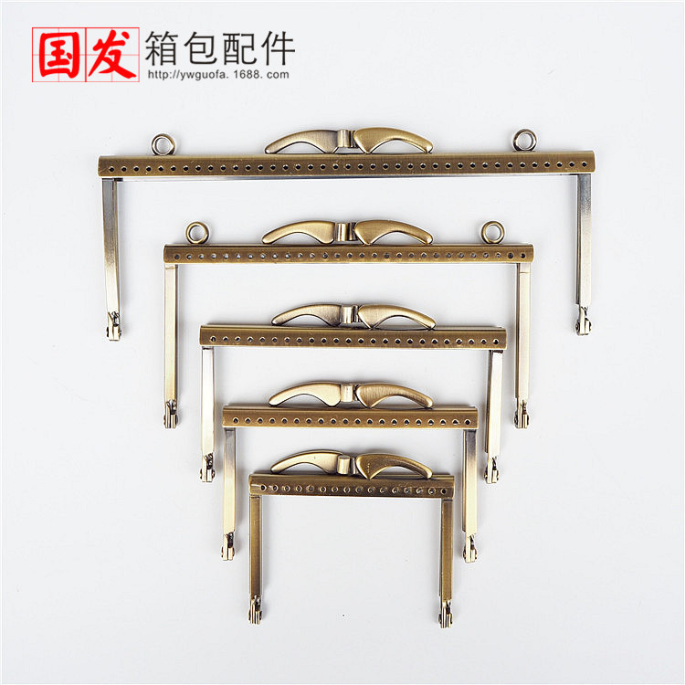 8.5CM / 10.5CM / 12.5CM / 15CM / 20CM boca de pie dorado bronce de cola de pescado