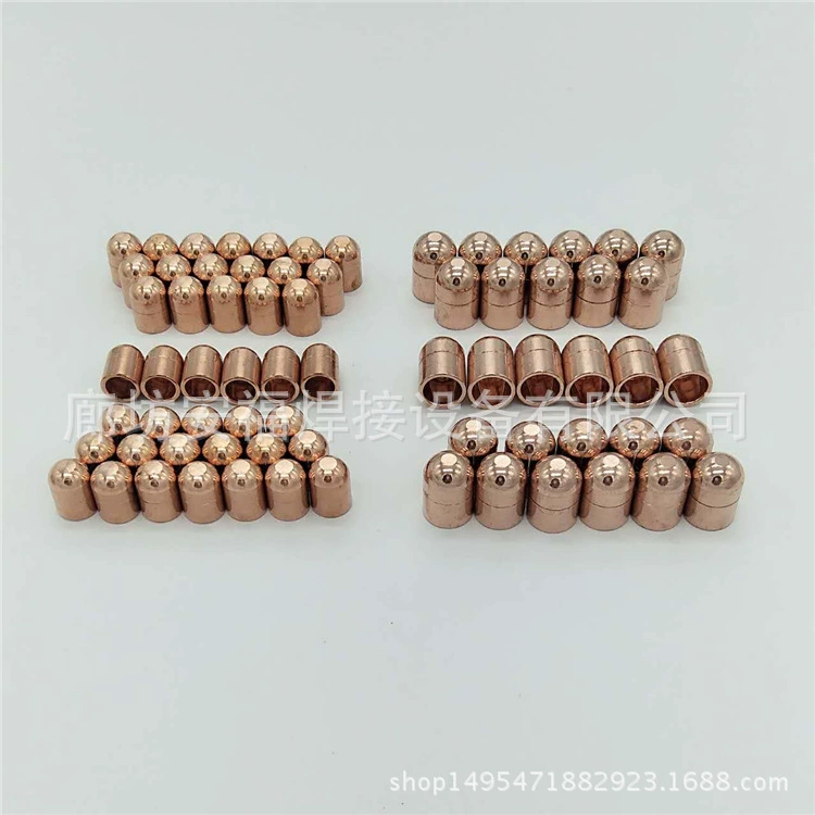 Головка для точечной сварки Медная головка электродная крышка резистивная сварочная головка электрода для точечной сварки хром-циркониевая медь 13/16/2