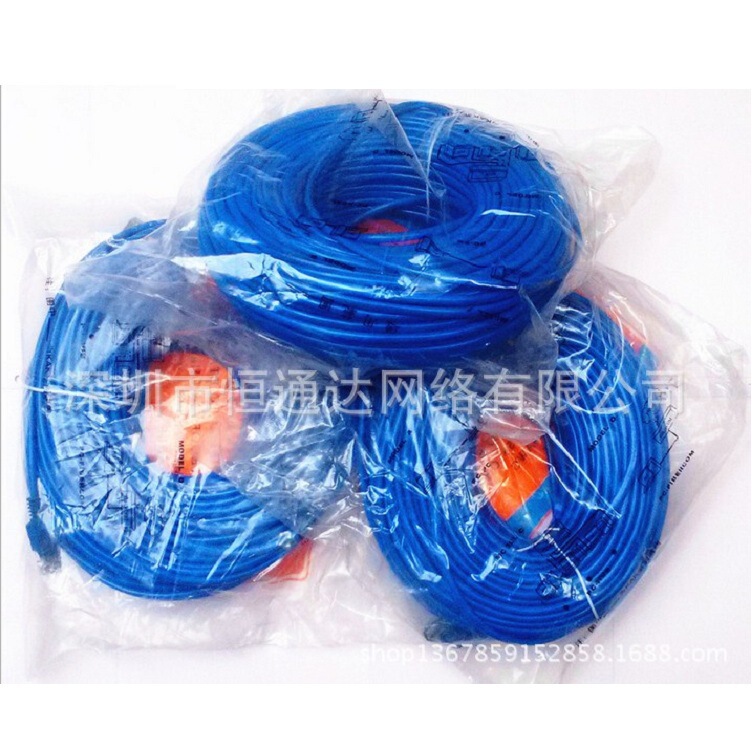 Computer accessories wholesale 50m original mechanism network cable machine pressed finished Network cable 50m network jumper