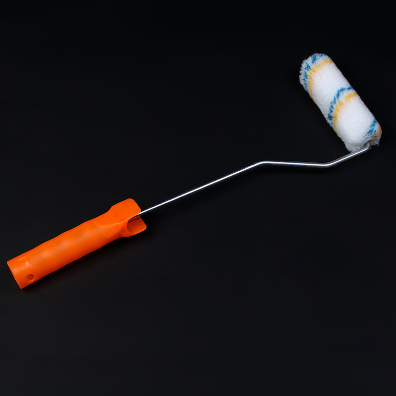 Fuente de la fábrica cabeza del cepillo pintar facil rodillo soporte pared cepillo herramienta pintura traje pequeño pulgar