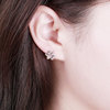 Fashionable earrings, European style, wholesale, simple and elegant design