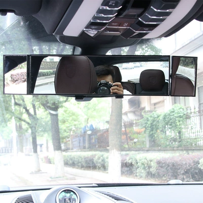 mirror reversing wide-angle mirror – Large field of view rear view auxiliary mirror